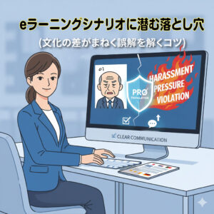 直訳が招くハラスメント研修の致命的な誤解！eラーニングを「炎上しない」英語にするプロの技術