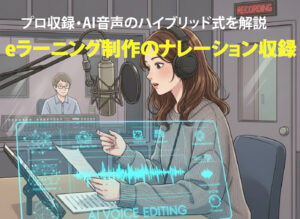 🎙️ eラーニング制作におけるナレーション収録の実際と将来