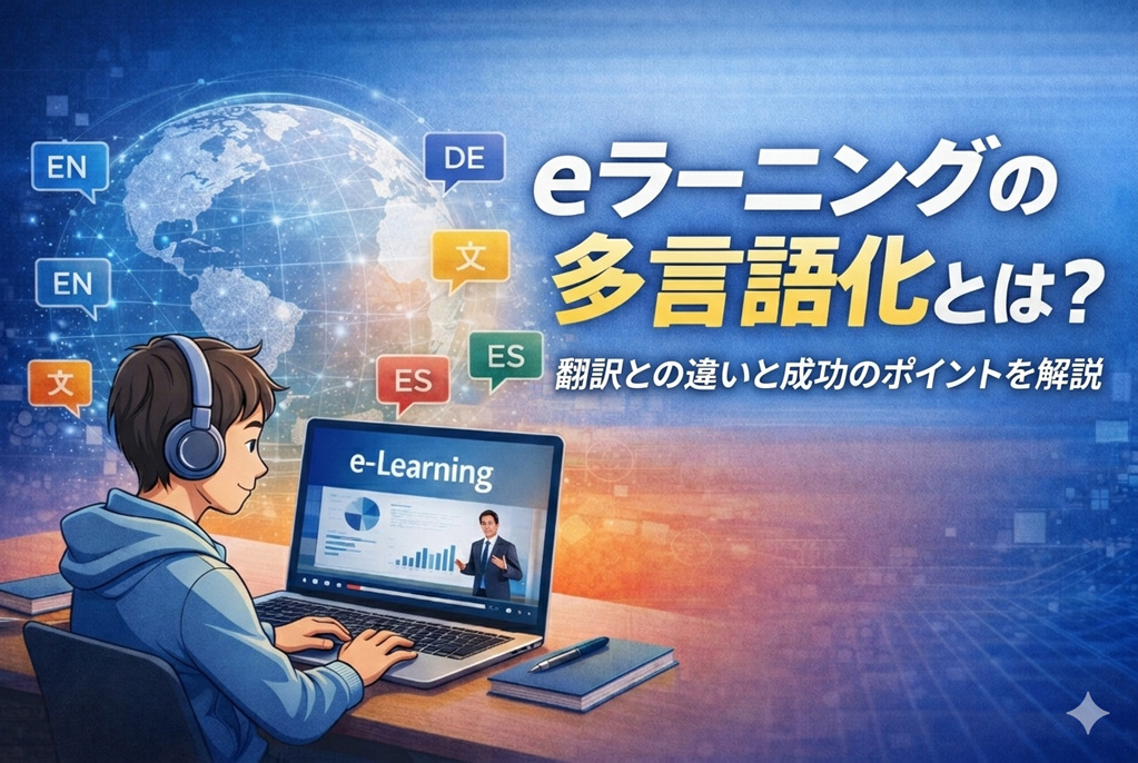 eラーニングの多言語化とは - 翻訳との違いと3つの手法