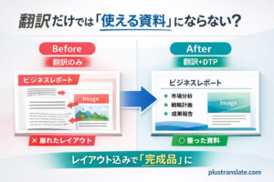 翻訳＋DTPとは？レイアウト込み対応のメリットと外注のポイント